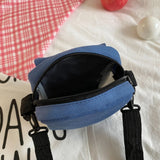 Mini Canvas Bag Women's All-match Shoulder Bag Portable Messenger Coin Purse