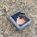 Mini Card Keychain Photo Album Bag Holds Small Picture Storage Lover Baby