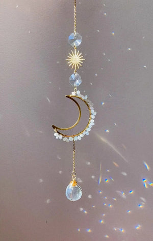 Clear Quartz Window Charm Sun Catcher Rainbow Maker