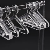 Coat Hanger Earring Display Stand Jewelry Storage Organizer