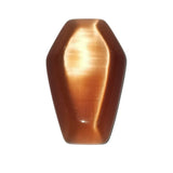 Mini Coffin Cat's Eye Stones Agate Crystal Healing Reiki Ornament