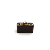 Wooden Jewelry Organizer Ring Box for Engagement Rings