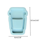 Mini Cup Keychain Resin Molds Rectangle Charms Pendant Silicone Mould Quicksand