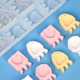 Mini TV Photo Frame Keychain Silicone Mold