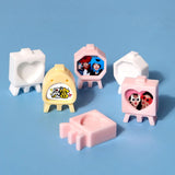 Mini TV Photo Frame Keychain Silicone Mold