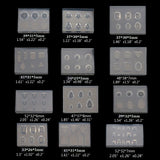 Mini Diamond Crystal Epoxy Mold Resin Casting DIY Toys Silicone Mold