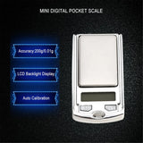 200g Digital Pocket Scale 0.01g Precision for Kitchen Jewellery Pharmacy