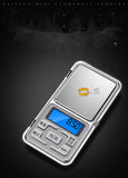Mini Digital Scale 100/200/500g 0.01 High Accuracy Backlight Electric Pocket