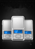 Mini Digital Scale 100/200/500g 0.01 High Accuracy Backlight Electric Pocket