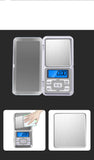 Mini Digital Scale 100/200/500g 0.01 High Accuracy Backlight Electric Pocket