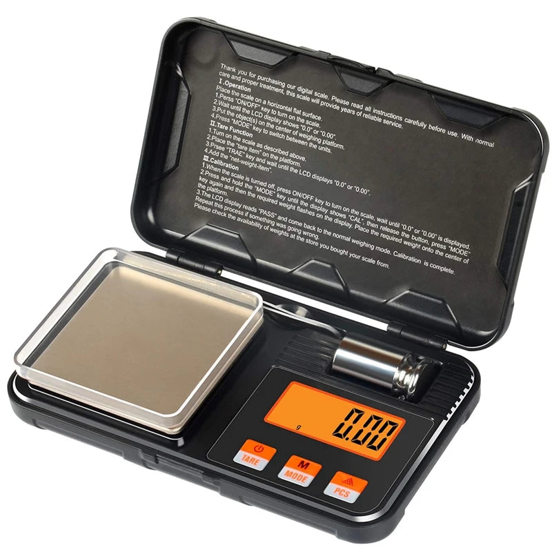 Mini Digital Scale 200G x 0.01G High Precision Pocket Size