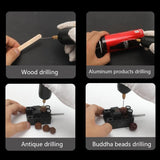 Mini Electric Hand Drill Electric Grinder Drilling DIY Small Metal Motor Han...