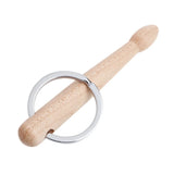 Mini Drum Sticks Keychain Wood Drumsticks Key Ring Chain Keyfob