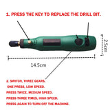 Mini Electric Drill Set USB Charging for Epoxy Resin Jewelry Making