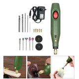 Mini Electric Rotary Tool Kit Nail Drill Grinder Set for Polishing Cleaning