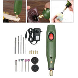 Mini Electric Rotary Tool Kit Nail Drill Grinder Set for Polishing Cleaning