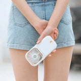 Mini Hanging Neck Fan 3 Speeds Rechargeable Portable Cooling Supplies