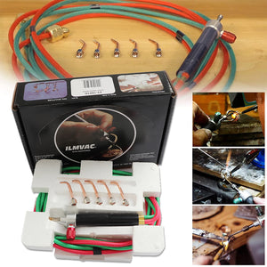 Mini Gas Little Torch Soldering Welding Kit With 5 Tips