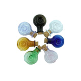 Mini Glass Flask Bottles Pendant Mix 7Colors Crafts Perfume Vials