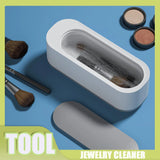 Mini Glasses Cleaner Portable Jewelry Watch Cleaning Machine