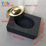 Graphite Ingot Bar Mold for Silver Casting Refining