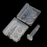 Hollow Milk Bottles Epoxy Resin Molds Tea Cup Straw Silicone Mold