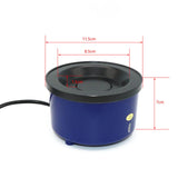 Mini Hot Melt Glue Pot for Crafts Art Dolls Hairdressing