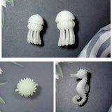 Mini Jellyfish Resin Mold Ocean Theme DIY Filling Materials