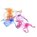 Mini Jewelry Organizer Pouch Drawstring Bag Organza Pouches