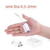 Mini Jewelry Wire Straightening Machine DIY Tool with 3 Rollers