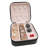 Mini Jewelry Travel Case,Small Travel Jewelry Organizer, Portable Box