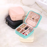 Mini Jewelry Travel Case,Small Travel Jewelry Organizer, Portable Box