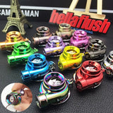 Mini Spinning Key Chain Ring Keyring Car Interior Accessories
