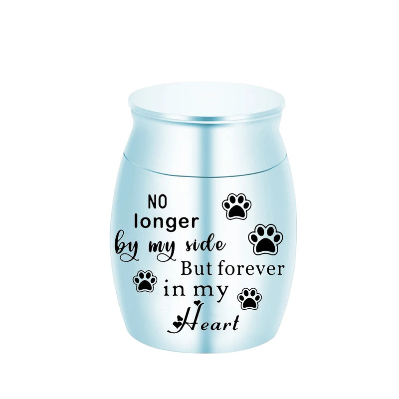 Mini Light Pink Ashes Jar for Pets Birds Cat Ashes Container