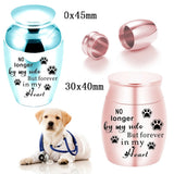 Mini Light Pink Ashes Jar for Pets Birds Cat Ashes Container