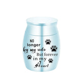 Mini Light Pink Ashes Jar for Pets Birds Cat Ashes Container