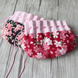 Mini Lightweight Retro Sachet Bag Japanese Cherry Blossom Decoration