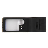 Mini Magnifying Glass Pockets Magnifier With LED UV Light