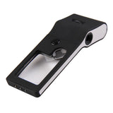 Mini Magnifying Glass Pockets Magnifier With LED UV Light