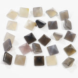 Mini Grey Agates Pyramid Gemstone Chakra Home Statue 30Pcs