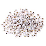 4*7mm Flat Coin Round Acrylic Stars Beads - 500pcs