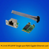 Mini PCIE to RTL8111F Gigabit Ethernet Card Single Port RJ45 Network Card