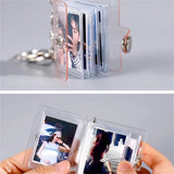 Photo Album Keychain Pet Couple Father's Key Chain Anniversary Gift