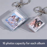 Photo Album Keychain Pet Couple Father's Key Chain Anniversary Gift