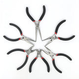 Mini Diagonal Pliers Long Needle Nose Cutter Handcraft Beading Insulated Plier
