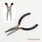Mini Diagonal Pliers Long Needle Nose Cutter Handcraft Beading Insulated Plier
