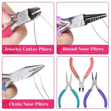 Mini Pliers Diagonal Round Nose Plier Forcep Cutter Stripper Crimper Jewelry
