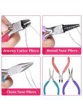 Mini Pliers Diagonal Round Nose Plier Forcep Cutter Stripper Crimper Jewelry