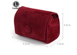 Mini Portable Cloth Bag Jewelry Ring Earring Box