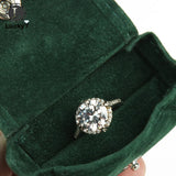 Mini Portable Cloth Bag Jewelry Ring Earring Box
